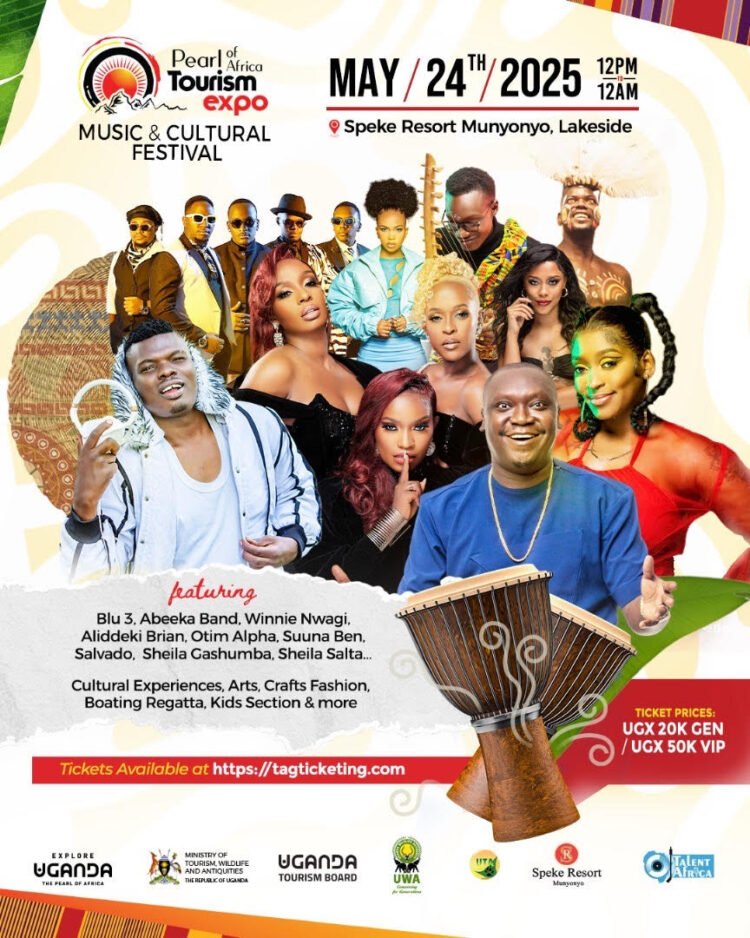 Star-Studded Lineup Unveiled for Pearl of Africa Tourism Expo Music Festival