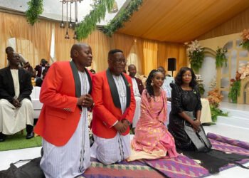 Veteran Actor Sam Bagenda and Fiancée Hold Colorful Introduction Ceremony