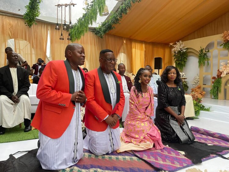 Veteran Actor Sam Bagenda and Fiancée Hold Colorful Introduction Ceremony